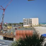 Pouring Concrete - Bottom of the First Floor 