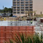 West side of first floor slab has been poured! 